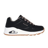 Skechers Mädchen UNO Gen1 - Leopard Chic (310561-BKLD)