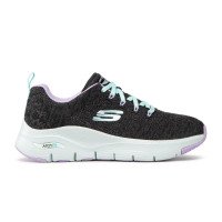 Skechers Arch Fit - Comfy Wave (149414-BKLV)