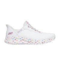 Skechers BOBS Sport Squad Chaos - Joy Glow (117249-WHT)
