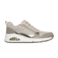 Skechers UNO - Metallic Sliders (177873-TPE)