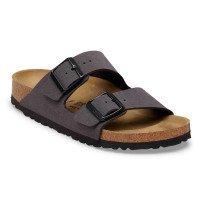 Birkenstock Arizona Birkoflor (1032045-VELVET-GRAY-BLACK)