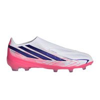 adidas Originals F50 Hyperfast Elite Laceless Firm Ground Football Boots Kids (KK1312)