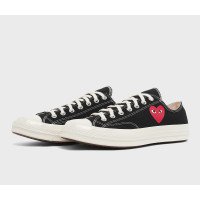 Converse PLAY Comme des Garçons Single Heart Chuck 70 Black (A08804C)