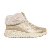 Skechers UNO Lite - Cute Fur You (310928-GLD)