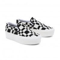 Vans Woven Check Classic Slip-on Stackform (VN0A7Q5RBZW)