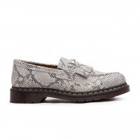 Dr. Martens Adrian Snaffle Python Print Suede Loafers (30616296)