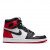 Thumbnail of Nike WMNS Air Jordan 1 High OG "Satin Black Toe" (CD0461-016) [1]