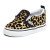 Thumbnail of Vans Toddler Flocked Leopard Classic Slip-on Velcro Shoes (1-4 Years) ((flocked Leopard) /true ) Toddler , Größe 17 (VN000UBSABS) [1]