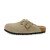 Thumbnail of Birkenstock Boston Shearling Suede Leather/Fur "Taupe" (1028289) [1]