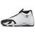 Thumbnail of Nike Jordan Air Jordan 14 Retro "Black Toe" (487471-160) [1]