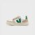 Thumbnail of Veja Small V-10 Chromefree Leather Extra-white_emeraude (CV0503800C) [1]