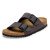 Thumbnail of Birkenstock Arizona Birkoflor (1032045-VELVET-GRAY-BLACK) [1]